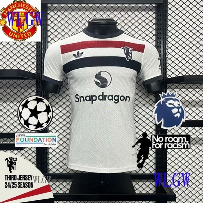 Versão do jogador 2024-2025 Manchester United Jersey camisas de futebol