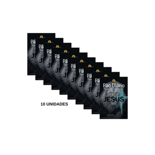 Kit 10 Livros Pão Diário | 90 reflexões para seu momento devocional | Capa Leão de Judá | Publicações Pão Diário em Oferta na Shopee