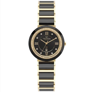 Relógio Technos Feminino Ceramic/saphire Dourado - 2036MRO/1P