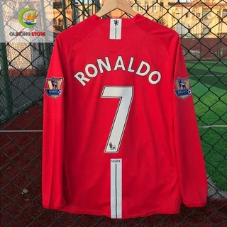 07/08 Mu retro ML Manga Longa Casa 2007/2008 Ronaldo 7