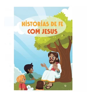 Kit de Evangelismo - 3 livros Palavras de Vida - Histórias de Fé com Jesus
