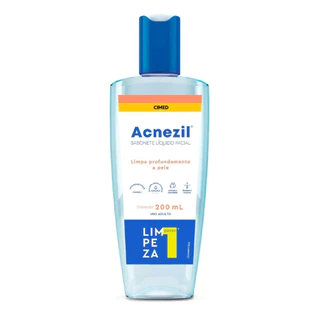 Acnezil Sabonete Líquido Facial 200ML em Oferta na Shopee