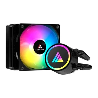 Water Cooler Acegeek E120, Rainbow, 120mm, Preto, AG-E120-BK em Oferta na Shopee