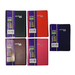 Kit 1/6/12 Carteiras Slim Card Book - Organizador de Cartões e Documentos Para Até 16 Cartões - WL em Oferta na Shopee