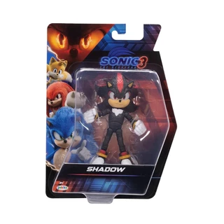 Boneco Articulado Shadow de 12cm - Sonic 3: O Filme em Oferta na Shopee