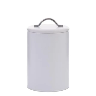 Lata Hermética Açúcar Branca 12x19x12Cm Metal em Oferta na Shopee