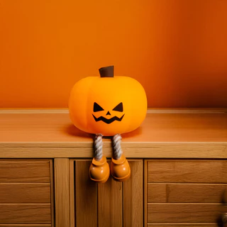 Abajur De Mesa Com Luz Noturna De Abóbora Para Halloween