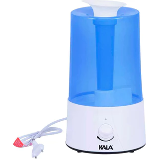 Umidificador Ultrassônico 3,2l Bivolt Com Regulagem p/Quarto e Escritório Azul 110V/220V - Kala em Oferta na Shopee