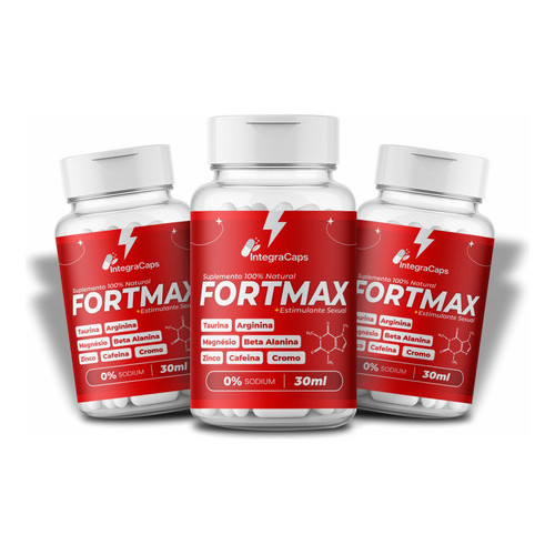 Fortmax Suplemento Alimentar 3x 60cp - Suplemento Original | Shopee Brasil