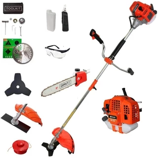Roçadeira Multifuncional 5 X 1 a Gasolina 3,5hp - 75 Cilindradas - Motopodador 35cm.