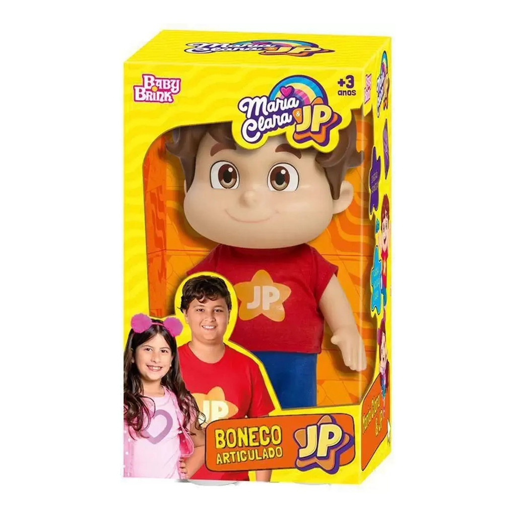 Boneca Maria Clara e Jp Youtubers - Baby Brink - Original | Shopee Brasil