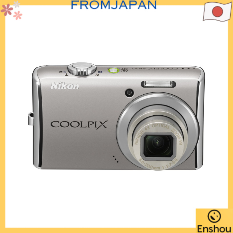 USED]Do Japão [Usado] Câmera Digital Nikon COOLPIX S620 Prata