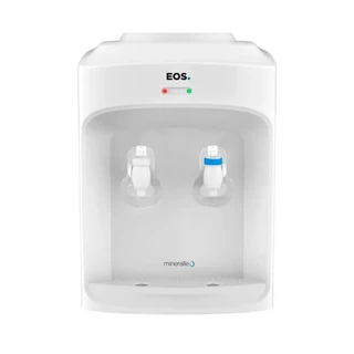 Bebedouro de mesa refrigerado eletrônico mineralle branco EBE01BB EOS