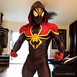✨Entrega de 24 horas✨Homem-Aranha collants Anime cos Trajes de palco Barrett macacão cosplay Trajes de Halloween