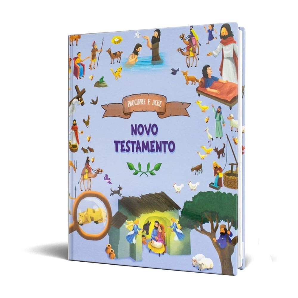 Livro Procure E Ache - Novo Testamento Capa Dura - SBN Editora | Shopee ...