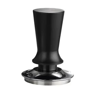 Tamper Barista Com Mola Calibrado 53mm Aço Inoxidável Preto