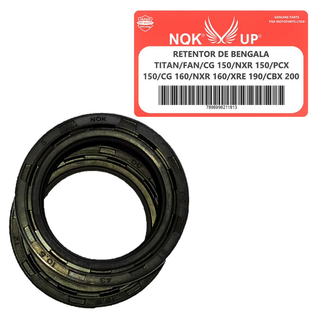 Par Retentor Bengala Cg Titan Bros 150 160 Cbx 150 Xlr 125