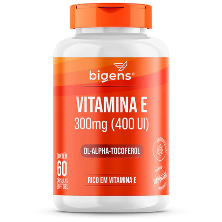 BIGENS VITAMINA E 400UI 300MG 60 CÁPSULAS