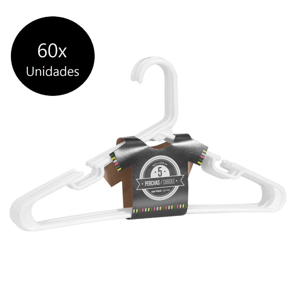 Kit 60 Cabides de Roupa Oferta | Shopee Brasil