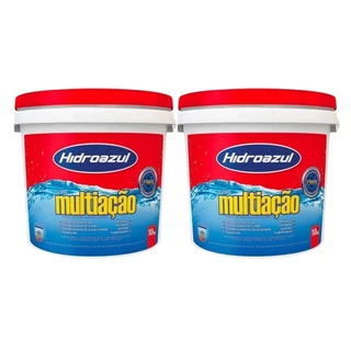Kit 2 Cloros HidroAzul Multiação 10KG