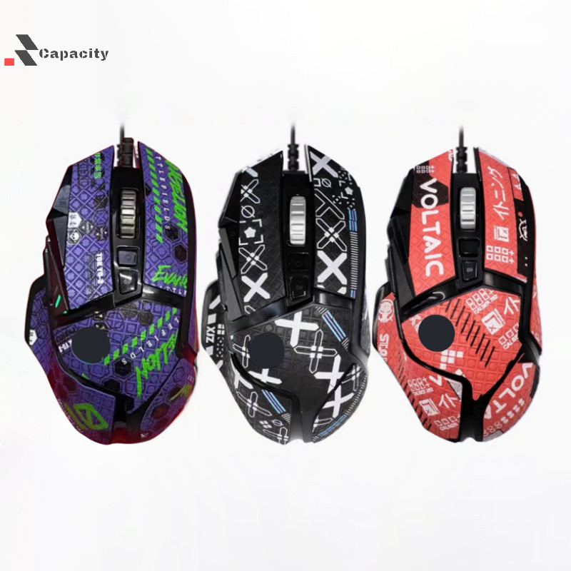 Capacidade G502 Universal Wired Wireless Mouse Anti-Derrapante Autocolantes Para Logitech G502 HERO Nice