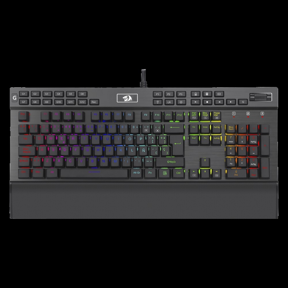 Teclado Mecanico Gamer Redragon Yama K550W-1-SP / RGB - Preto