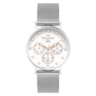 Relógio Technos Feminino Slim Prata - 6P29ALZ/1B