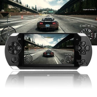 X6 Versão atualizada do jogo de mão PSP 14cm PSP 8GB Arcade nes Nostalgic sup64-Bit Handheld No Camera