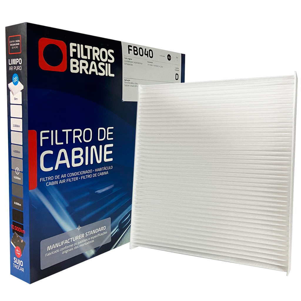 Filtro De Ar De Cabine Para Toyota Corolla 2020-2025 - Pacote Com 2 Peças KEQGPCBE