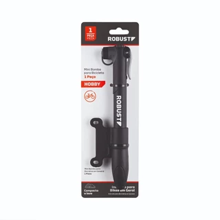 Mini Bomba Portátil para Bicicletas Bikes - S99802001 - Compacta e Eficiente, Ideal para Emergências - Gedore Robust