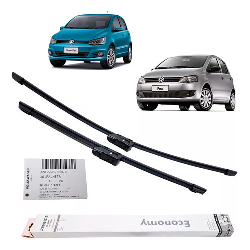 Jogo Palheta Fox 2015/2016/2017/2018 Original Vw Jzw998003c