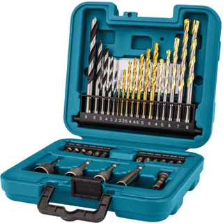 Kit Brocas e Bits 34 Peças B-68498 Makita em Oferta na Shopee