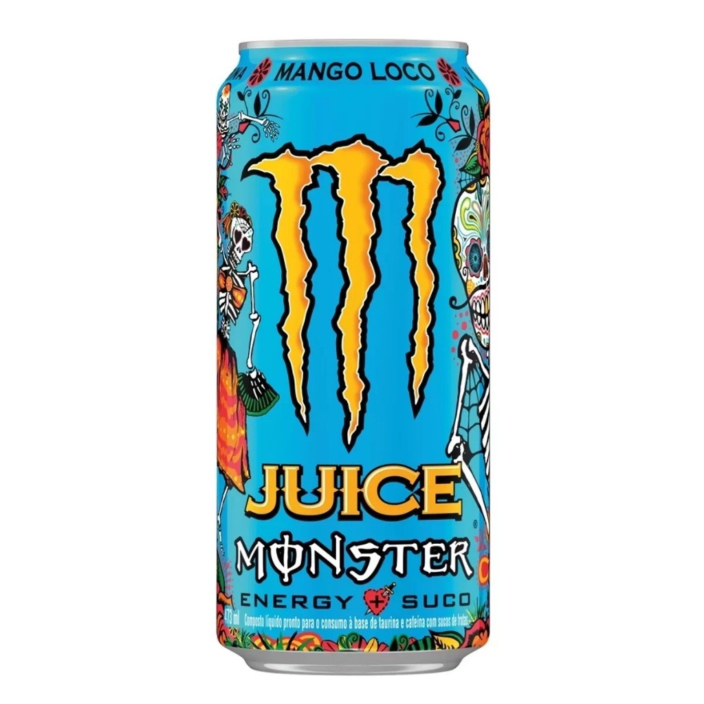 Energético Monster Energy Sabores 473ml Lata Unidade Bebida