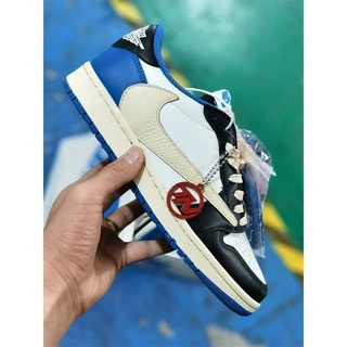 Caso Travis Holland x segmentos design x 1 low og produto off-white azul branco tênis 18kg Zapatillas deportivas s