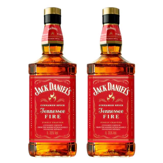 Whisky Jack Daniels Tennessee Fire 1L 2 Unidades