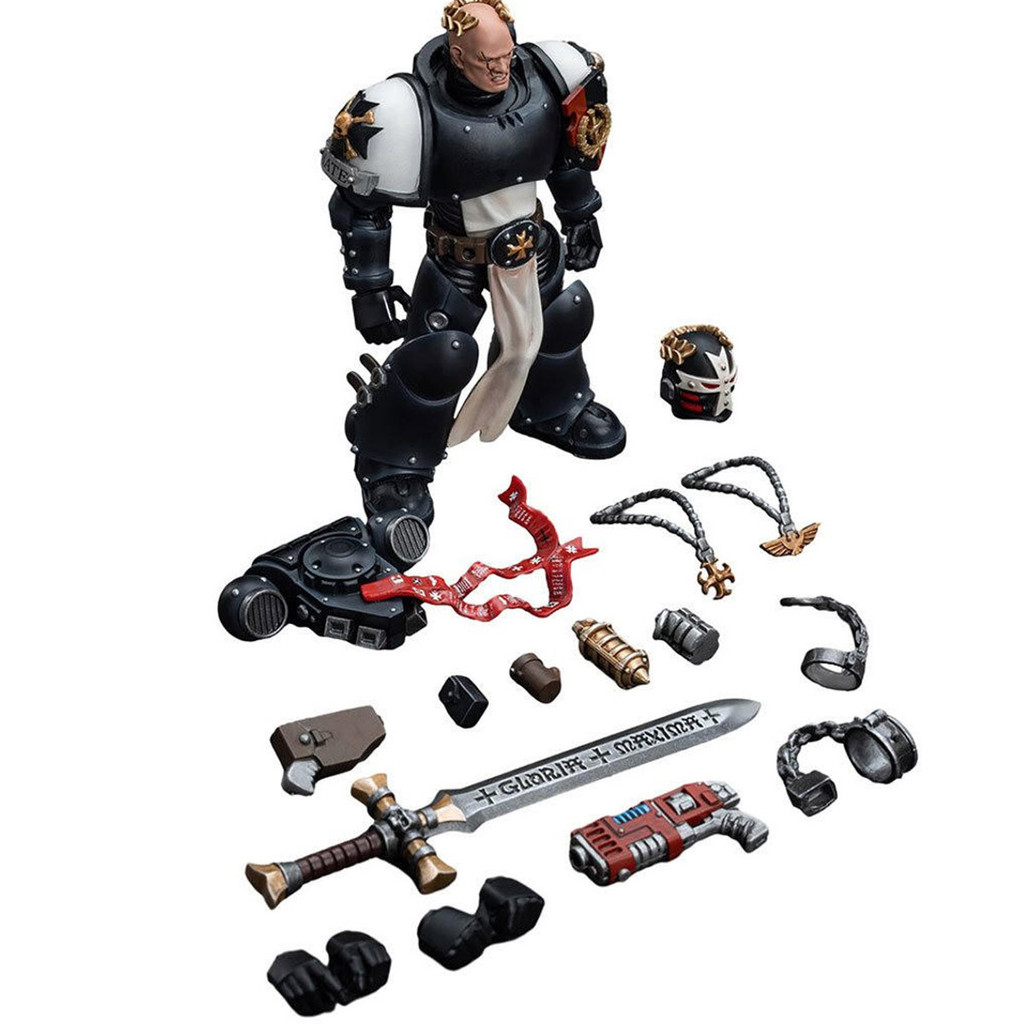 Joy Toy Warhammer 40K Black Templars Champion Bayard Revenge Shopee Brasil
