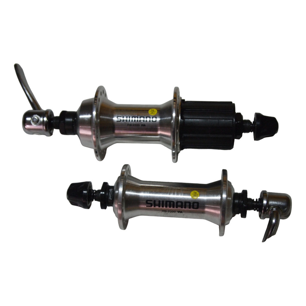 1 Par Cubo Shimano Alumínio K7 32 Furos Cromado Fh - 2200 | Shopee