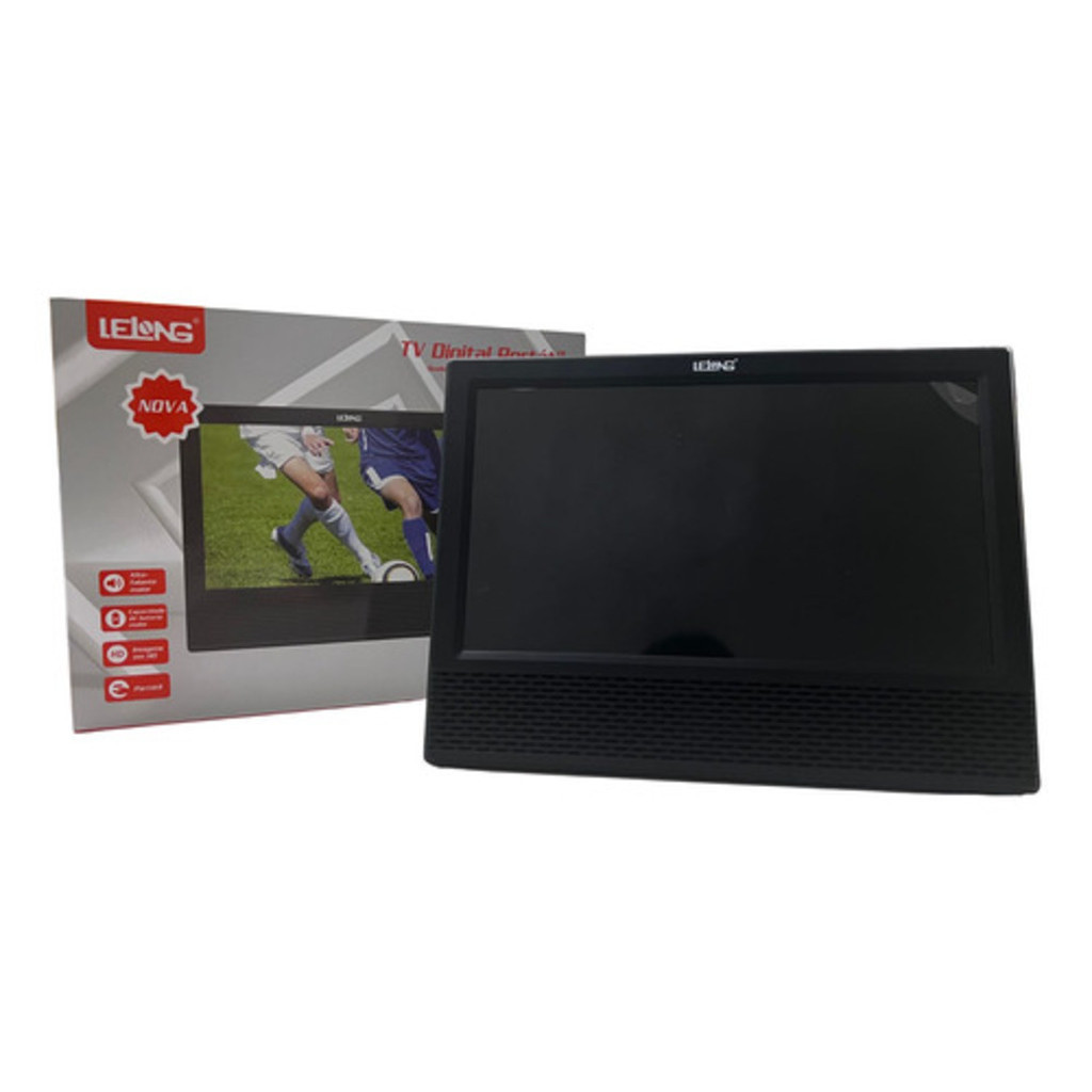 Tv Portátil Digital 14 Polegadas Led Hd Usb Hdmi Sd Monitor LE-775