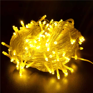 Luz LED Pisca Pisca de Natal 100 Leds 10m para decoração de jardim de casa de férias AC110V 220V