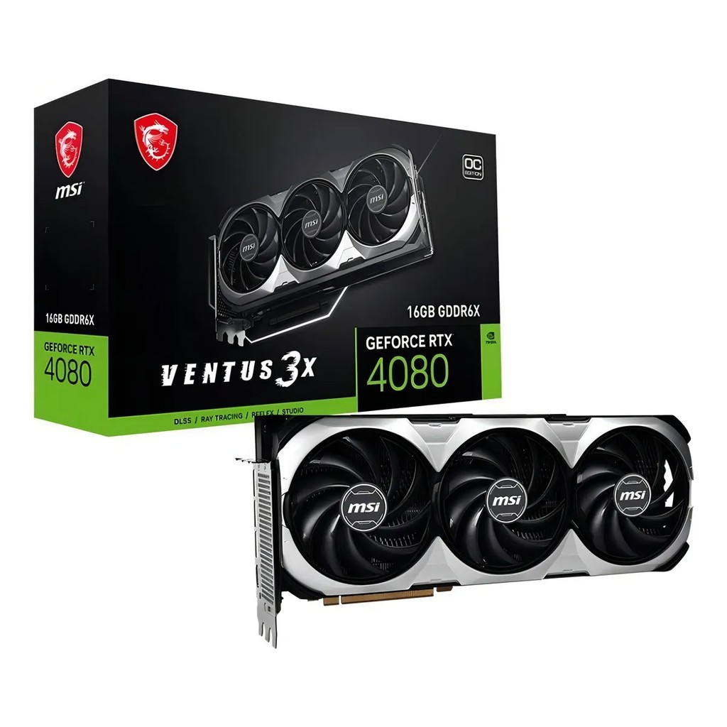Placa De Vídeo Nvidia Msi Geforce Rtx 4080 - 912-v511-044 | Shopee Brasil