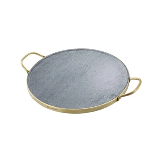 Pedra para Pizza Electrolux de Pedra Sabão com Alças de Cobre em Oferta na Shopee