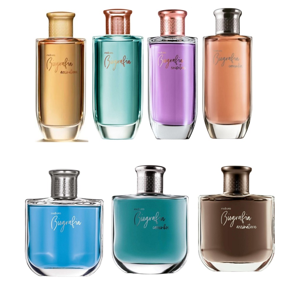 Perfume Biografia Natura Feminino e Masculino Escolha o Seu: | Shopee ...