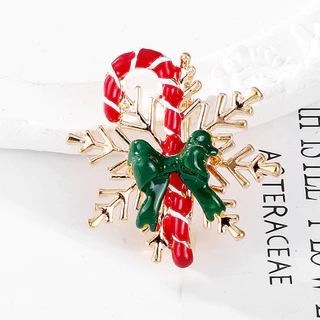 Broche De Liga Em Formato De Floco De Neve , Doces De Natal , Acessórios Criativos Para Festa De Dança De Casamento , Ba