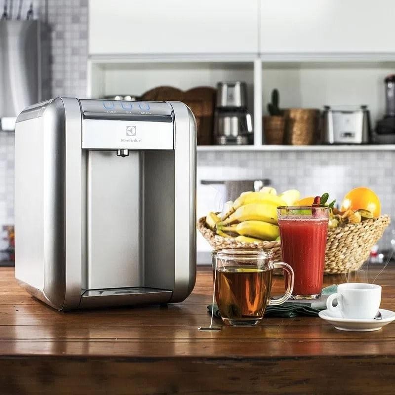 Purificador Eletrônico Compacto Efficient Painel Digital Bivolt Cinza (PE11X) - 9