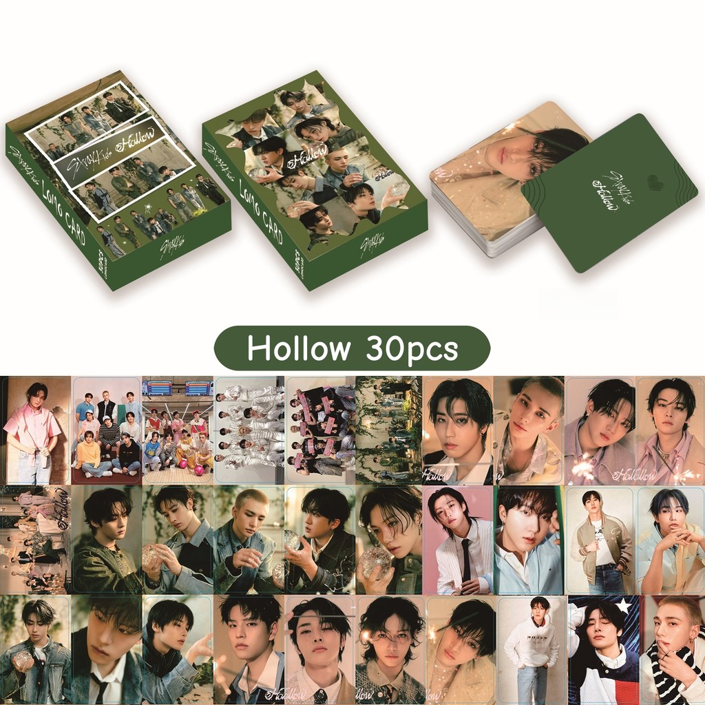 30-96pcs STRAY KIDS Hollow Lomo Cards Mixtape Dominado 5 Relógio