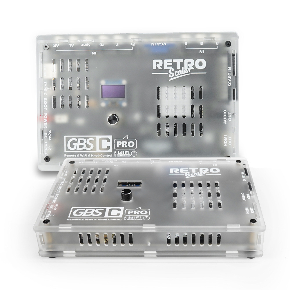 GBS Control Pro Video Converter GBSC Scart RGBS YPbPr VGA Composite(AV) SV para HDMI para consolas de jogos retro
