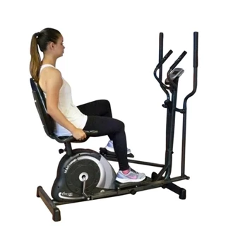 Bicicleta Ergométrica Horizontal + Aparelho Elíptico Mag 5000D Dream Fitness