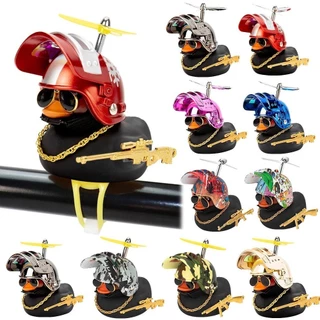 Capacete De Pato Strobe Light Ornamento Para Carros , Motocicletas E Bicicletas 0918