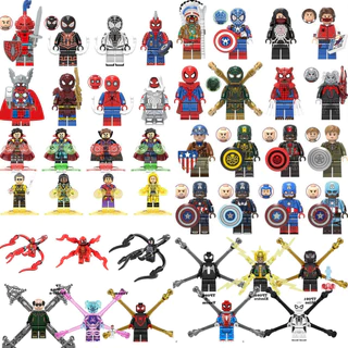 Presentes Para Crianças Minifiguras De Blocos De Construção Montados Brinquedos Educativos