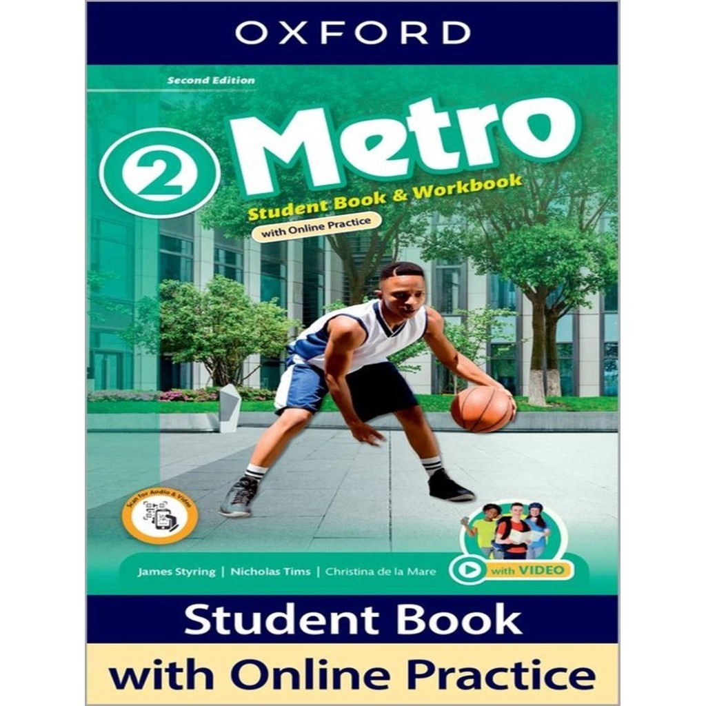Metro 2 Sb With Online Practice Pk 2Nd Ed | Shopee Brasil